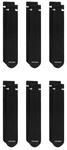 Skarpety długie NIKE 6-PAK Everyday Plus Cushioned Czarne Dri-FIT