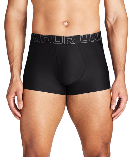Bokserki męskie UNDER ARMOUR Czarne - 3 PAK Performance Tech 3in