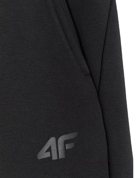 Spodnie dresowe 4F męskie czarne Treningowe