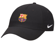 Czapka bejsbolówka NIKE z daszkiem FC Barcelona Dri-Fit Club czarna Kids