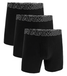 Bokserki męskie UNDER ARMOUR Czarne - 3 PAK Performance 6in