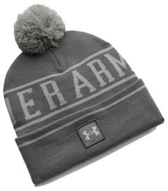 Czapka zimowa Under Armour Halftime Pom Beanie Szara