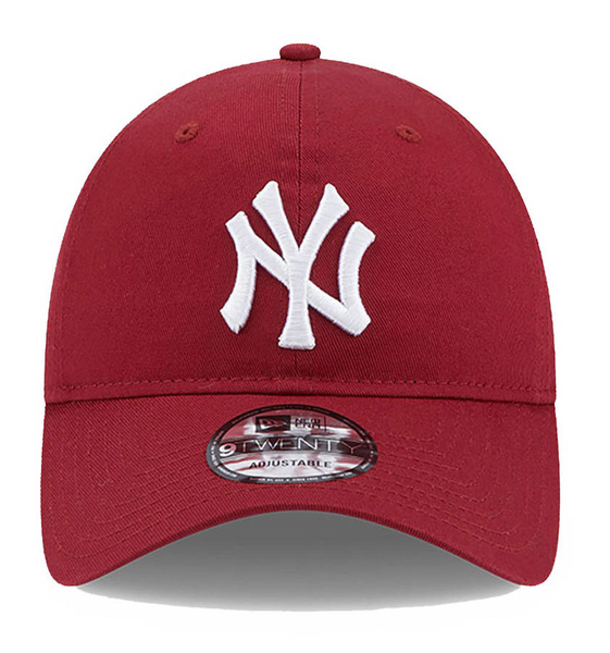 Czapka z daszkiem NEW ERA NYY League Essential Cap bordowa