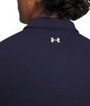 Koszulka męska polo UNDER ARMOUR Tee To Green Pique Polo granatowa
