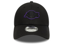 Czapka Trucker NEW ERA z daszkiem NBA LA Lakers Czarna 9FORTY