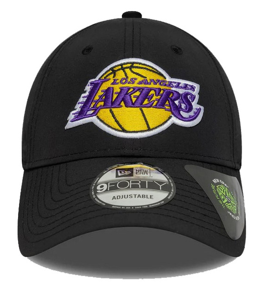 Czapka z daszkiem NEW ERA LA Lakers NBA Recycled 9FORTY czarna 