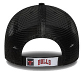 Czapka Trucker NEW ERA z daszkiem NBA Chicago Bulls 9FORTY czarna