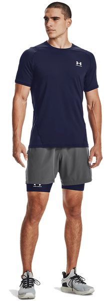 Spodenki męskie UNDER ARMOUR Sportowe HeatGear® Compression granatowe