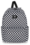 Plecak szkolny Vans Old Skool Grom Check szachownica 18L