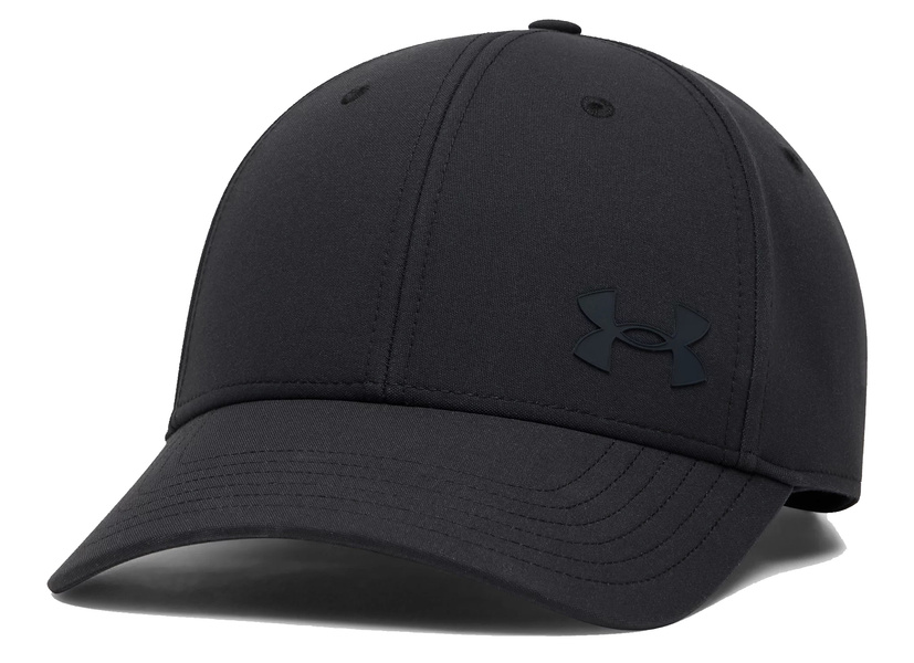 Czapka męska z daszkiem UNDER ARMOUR Blitzing Low Storm czarna 