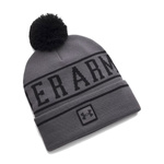 Czapka zimowa Under Armour Halftime Pom Beanie Szara