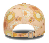 Czapka z daszkiem NEW ERA NYY Damska Floral 9FORTY pomarańczowa