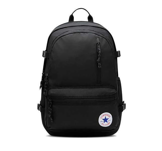 Plecak szkolny CONVERSE Straight Edge Sportowy 26L Czarny