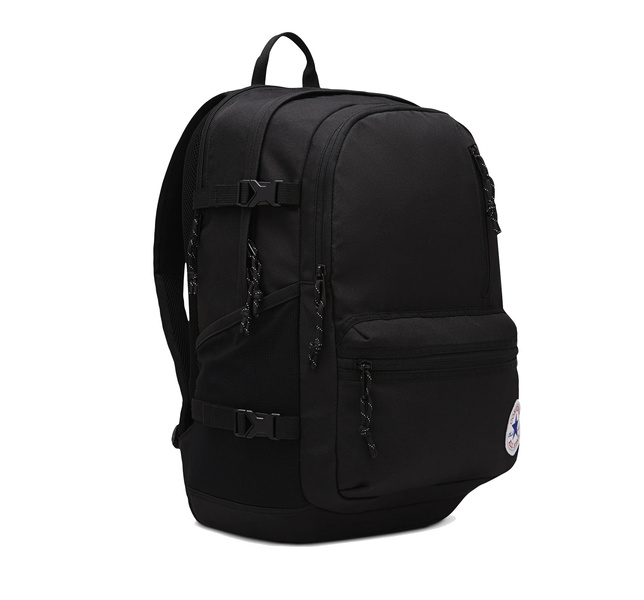 Plecak szkolny CONVERSE Straight Edge Sportowy 26L Czarny