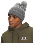 Czapka zimowa Under Armour Halftime Pom Beanie Szara