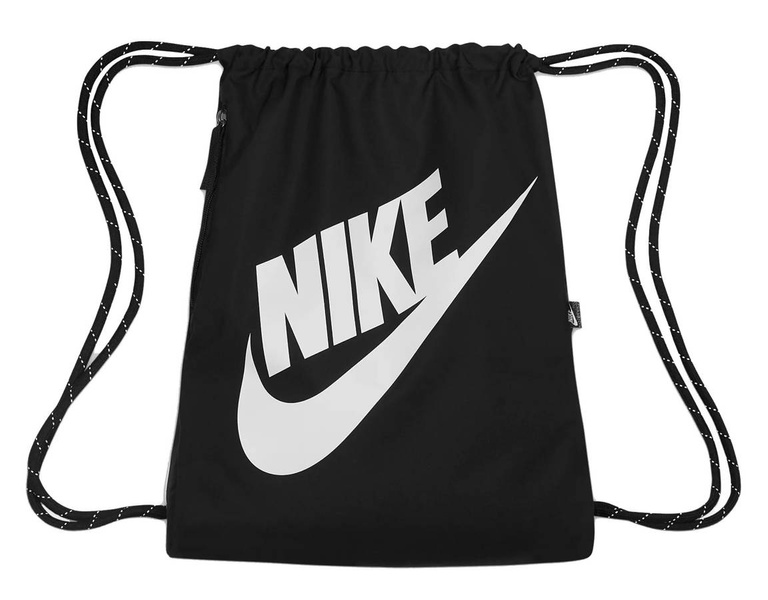 Worek szkolny NIKE Heritage Sportowy Czarny 13L