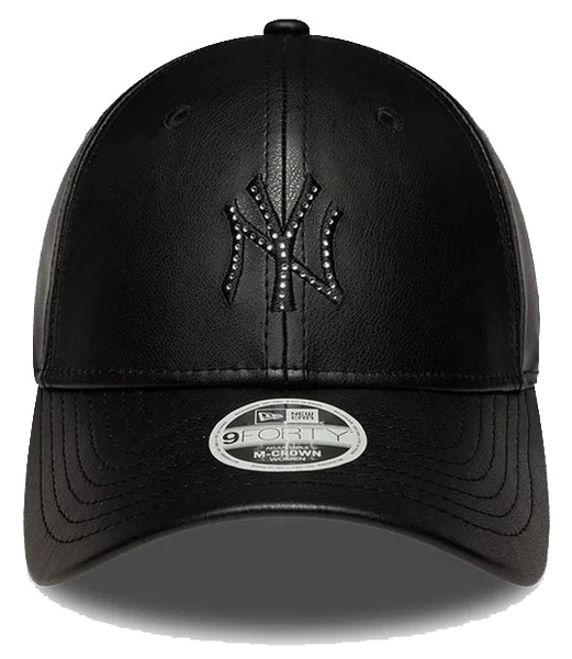 Czapka z daszkiem damska NEW ERA MLB Diamante czarna 9FORTY M-Crown 
