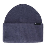 Czapka dziecięca Beanie zimowa z dodatkiem wełny granatowa