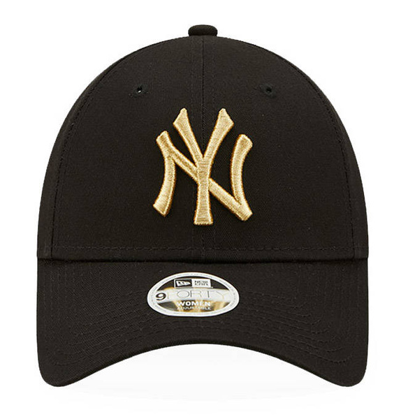 Czapka damska NEW ERA z daszkiem NYY Metallic Logo