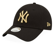 Czapka damska NEW ERA z daszkiem NYY Metallic Logo
