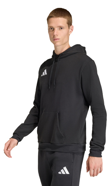 Bluza męska ADIDAS czarna z kapturem ENTRADA26 Sportowa