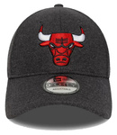 Czapka z daszkiem NEW ERA Chicago Bulls Melton Wool 9FORTY szara