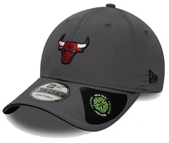 Czapka z daszkiem NEW ERA Chicago Bulls Recycled NBA 9FORTY szara