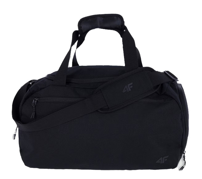 Torba sportowa 4F z kieszenią na obuwie czarna 25L