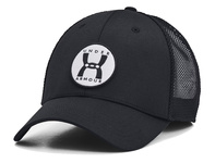 Czapka z daszkiem Under Armour Blitzing Trucker 1383441-001 Czarna Uniwersalna