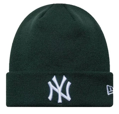 Czapka zimowa NEW ERA NYY MLB League Essential Knit Beanie zielona
