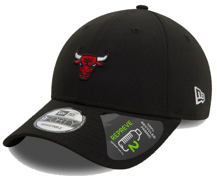 Czapka z daszkiem NEW ERA Chicago Bulls Repreve Mini  9FORTY czarna