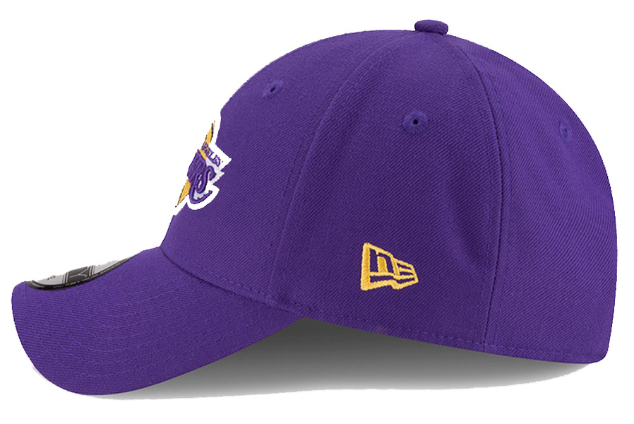 Czapka bejsbolówka NEW ERA LA Lakers The League 9FORTY fioletowa 