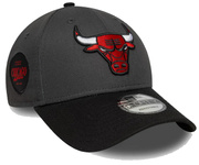 Czapka z daszkiem NEW ERA Chicago Bulls NBA Sidepatch 9FORTY szara