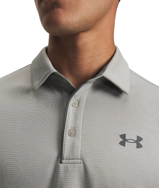Koszulka męska polo UNDER ARMOUR Tech szara