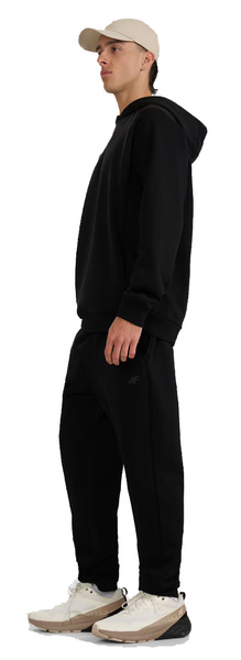 Spodnie dresowe 4F męskie czarne Treningowe