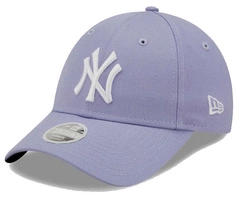Czapka damska NEW ERA z daszkiem NYY League 9FORTY fioletowa