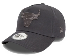 Czapka z daszkiem NEW ERA Chicago Bulls NBA szara 9FORTY E-Frame 