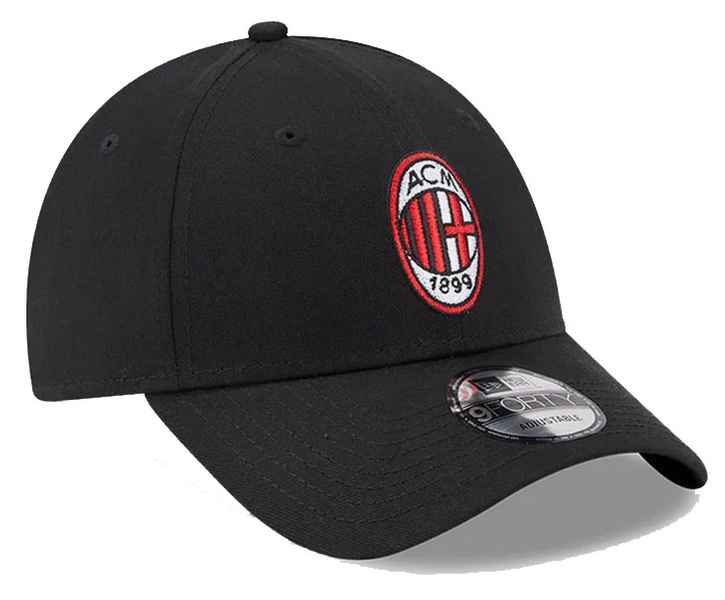 Czapka z daszkiem NEW ERA AC Milan 9FORTY czarna
