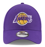 Czapka bejsbolówka NEW ERA LA Lakers The League 9FORTY fioletowa 