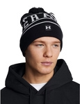 Czapka zimowa Under Armour Halftime Pom Beanie czarna