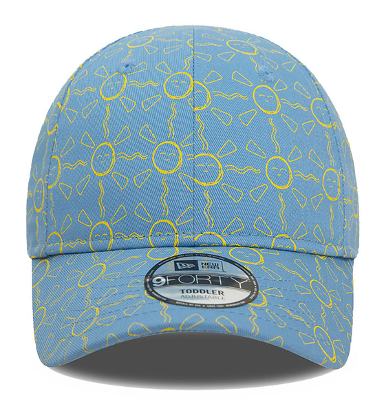 Czapka z daszkiem NEW ERA dziecięca Print Sun Blue 9FORTY