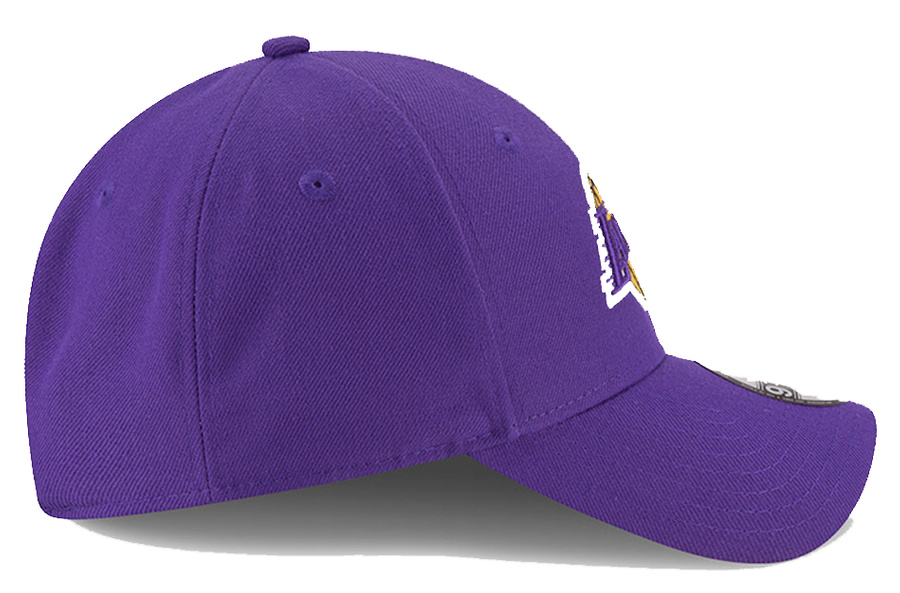 Czapka bejsbolówka NEW ERA LA Lakers The League 9FORTY fioletowa 