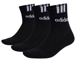 Skarpety ADIDAS męskie 3-Stripes Linear Half-Crew Cushioned 3PACK