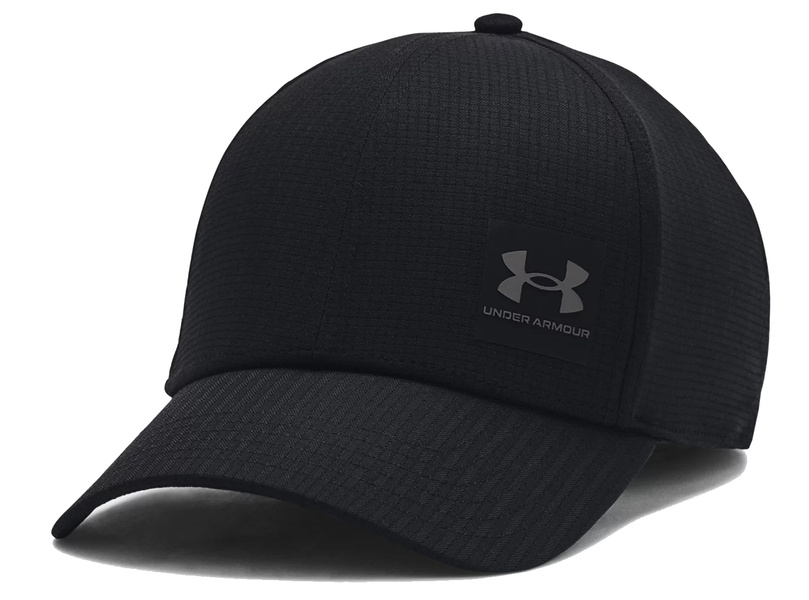Czapka męska UNDER ARMOUR z daszkiem Iso-chill Armourvent Adj Czarna