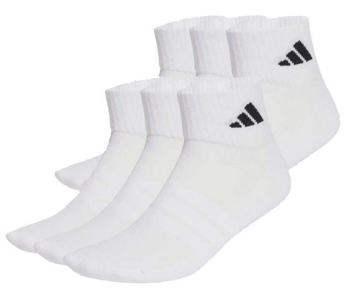 Skarpety adidas Ankle Białe Męskie 6-pak / 6 par