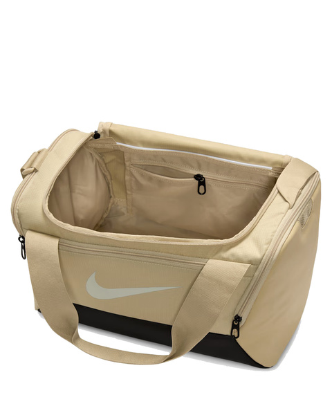 Torba sportowa NIKE Brasilia 9.5 Fitness Siłownia XS 25L Beżowa