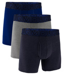 Bokserki męskie UNDER ARMOUR granatowe - 3 PAK Performance 6in