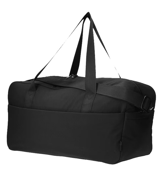 Torba sportowa 4F Treningowa czarna 28L z workiem na obuwie 