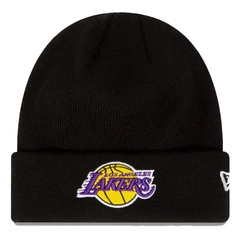 Czapka zimowa NEW ERA LA Lakers Essential Czarna Beanie 