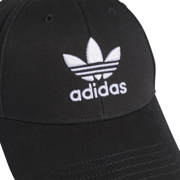 Czapka z daszkiem ADIDAS Classic Trefoil ORIGINALS bejsbolówka czarna